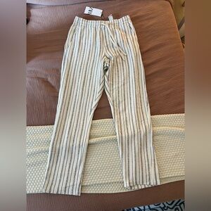 Zara striped pants